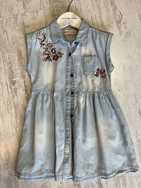 Джинсова сукня сарафан Silversun, 5-6 років
