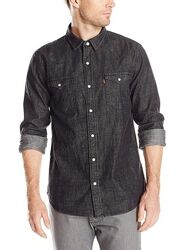 Джинсовая рубашка Levis Barstow Western - Black