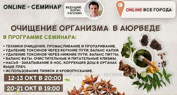 Очищение организма в аюрведе Борис Рагозин