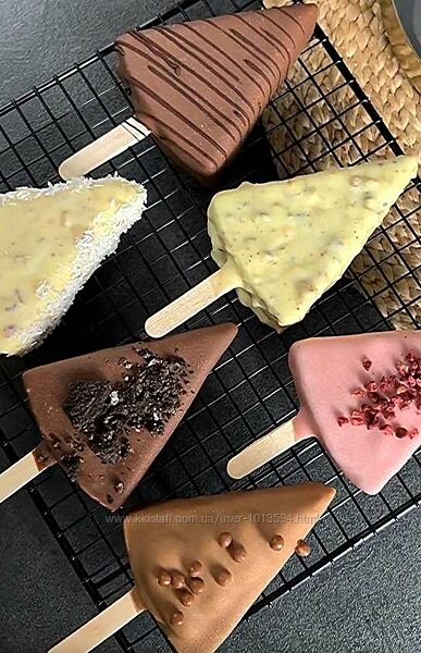 Мини чизкейки на палочке Ольга Вьюгина Lolly bakery