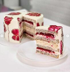 Маковый торт Руби Анастасия Лазарева Make Cake