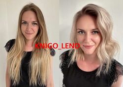 Мира Чербаева Из Air в Total blonde Из чёрного в Air Быстрый Air 3 курса