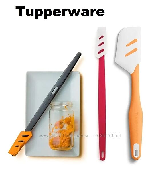 Силіконовий Скребок Лопатка Диско Tupperware - Незамінні Помічники на Кухні