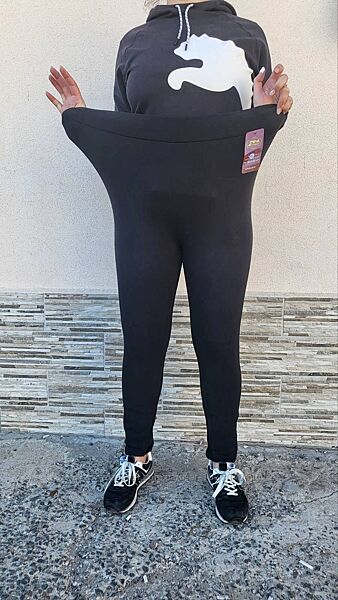  Женские брюки, лосины утепленные, высокая талия 6XL-7XL