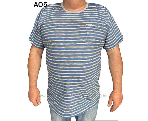 Чоловіча футболка, з коміром, батал 54-58