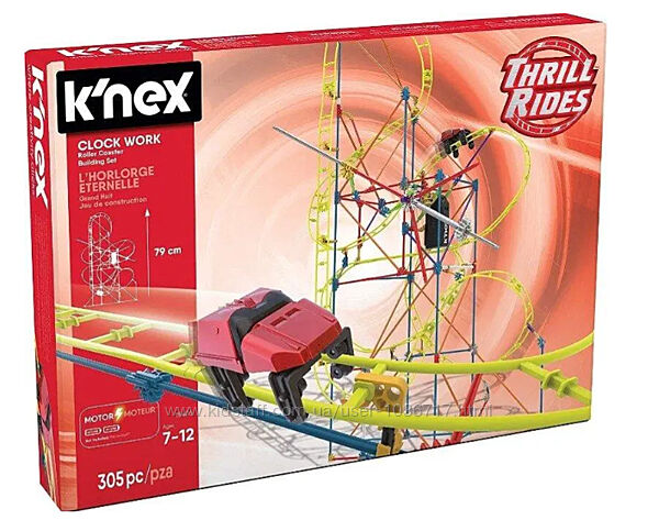 Конструктор американські гірки thrill rides clock work roller coaster фірми