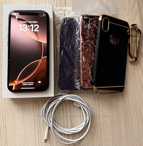 Iphone x 256 gb black