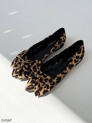 Стильні балетки з бантом. Тренд сезону