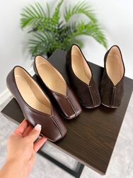 Зручні трендові балетки. Натуральна шкіра