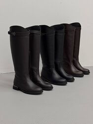 Зимові жокейські чоботи. Натуральна шкіра. Люкс якість