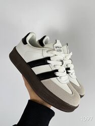 Кеди жіночі -Kampuso-. Натуральна замшева шкіра