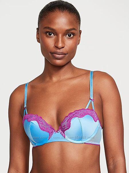 Victorias secret push-up голубой бюст 34в