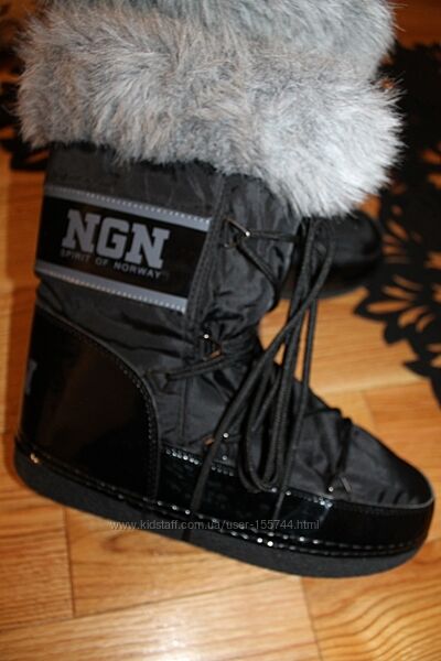 37 разм. Зима. Spirit of norway сапоги - moon boots. Состояние новыхдлина п