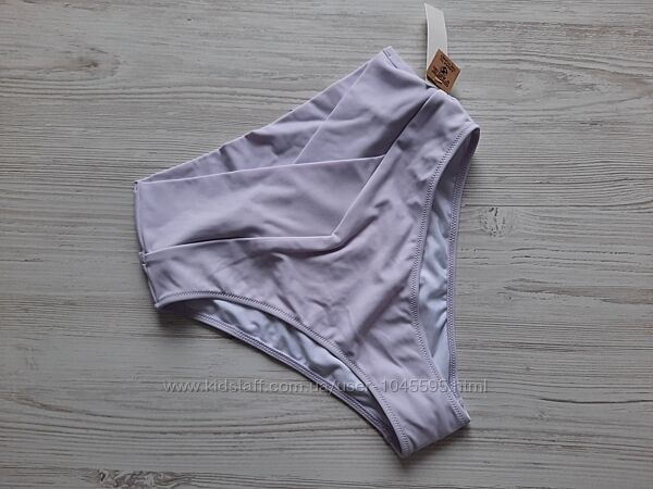 Сиреневые высокие плавки трусики для купальника утяжка Victorias secret S