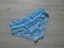 Новые кружевные трусики голубые бирюзовые р. М Victorias secret бикини