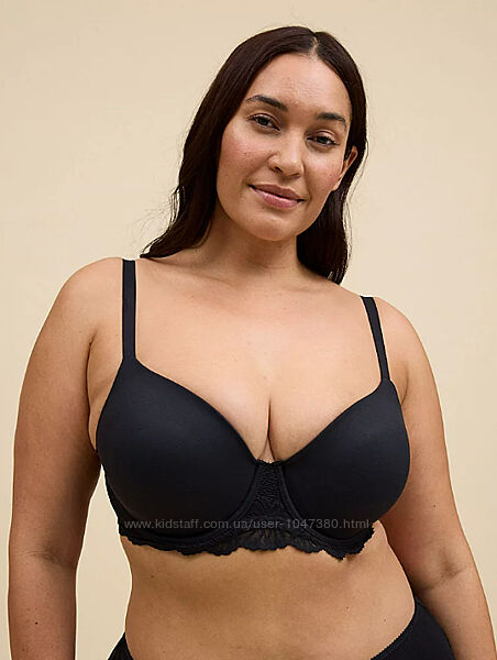Зручний бюстгальтер з мереживним оздобленням та суперм´яким оздобленням