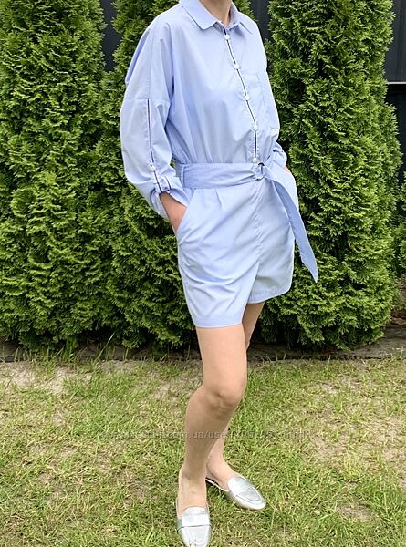 Комбінезон Блакитний ZARA. Oversize. S/M розмір.