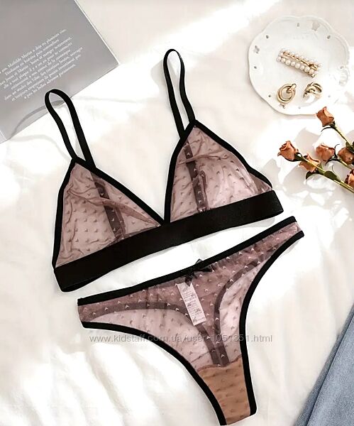 Комплект Білизни. SEXY. Сітка.  Якість X/S розмір. 75 А/В. Новий