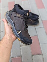 Чоловічі шкіряні зимові кросівки