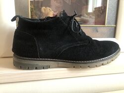 Черевики чоловічі Van Kristi чорні натуральна замша 43 р