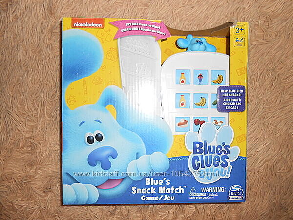 Игра Blue snack match Nickelodeon