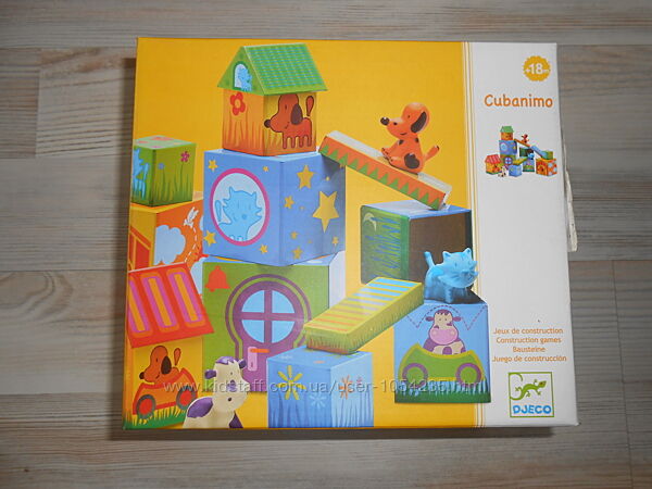 Кубики Djeco Cubanimo.