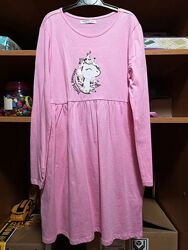 Бавовняна сукня дівчинці з аплікацією із паєток від SinSay