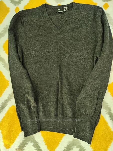 Светр з мериносової вовни від H&M, С-М