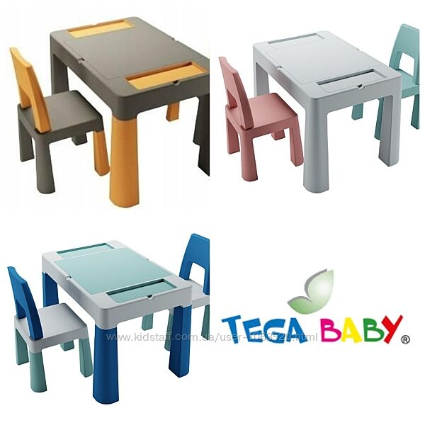Ігровий столик і 2 стільчика Tega Baby Teggi MULTIFUN TI-011-172