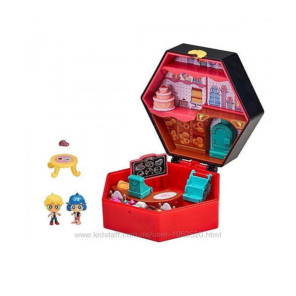 Игровой набор Леди Баг и Супер-Кот Chibi Miraculous Пекарня Буланжери 50551