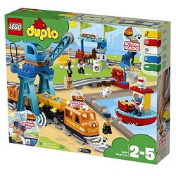 Конструктор LEGO DUPLO Trains Вантажний поїзд 105 деталей 10875