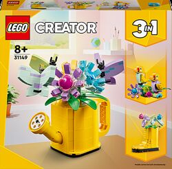 Конструктор LEGO Creator Квіти в лійці 420 деталей 31149
