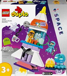 Конструктор LEGO DUPLO Town Пригоди на космічному шаттлі 3в1 58 дет. 10422