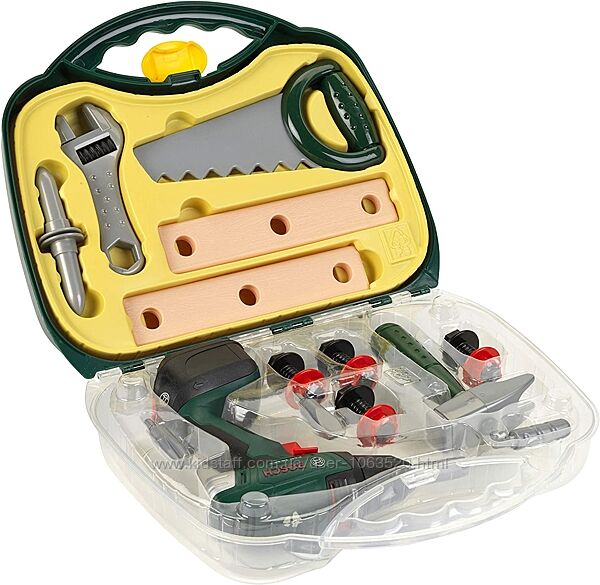 Детский набор инструментов Сделай Сам в кейсе Klein Bosch Mini 8584