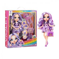 Кукла Rainbow High серии Classic -Виолетта со слаймом и единорогом 120223