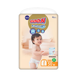 Трусики-подгузники Goo. N Premium Soft для детей M, 7-12 кг, 50 шт 863227