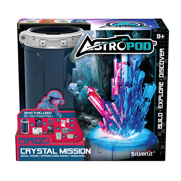 Ігровий набір з фігуркою Astropod   Місія Вирости кристал 80337 