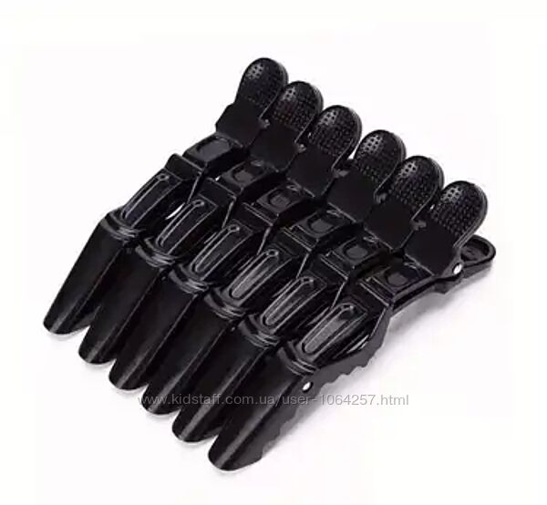 Зажим для волосся, зажим перукарський, затискач для волосся 