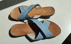 Стильные фирменные шлепанцы Boden Англия, тапки, шлепки, р. 39, 38,5