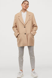 Крутое оверсайз пальто-пиджак H&M - ХЛ - с 14 по 20 р-р