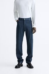 Круті чоловічі джинси Zara - straight fit - р-ри 30, 31, 32