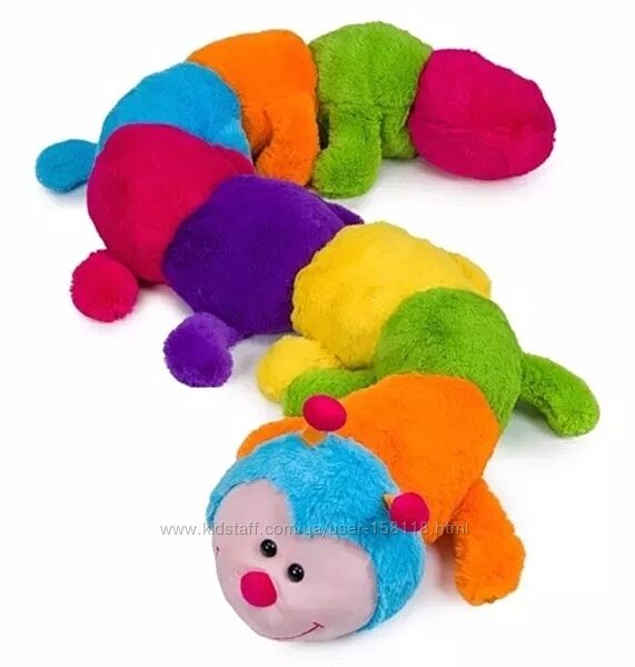 М&acuteяка іграшка гусениця обіймашка cleo the caterpillar - більше 2 метрів