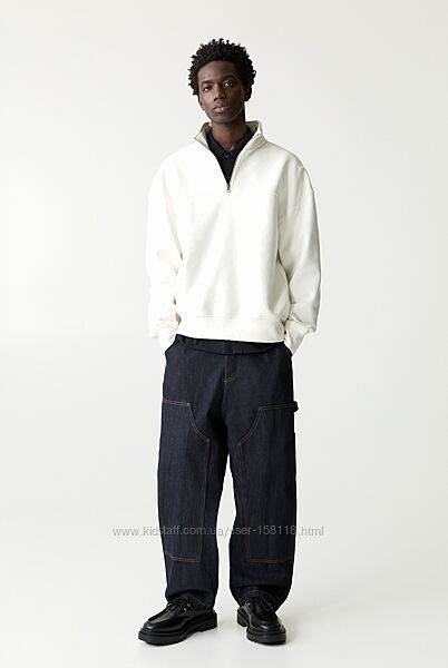 Круті широкі джинси Pull&Bear, модель wide leg -р-ри  32, 34