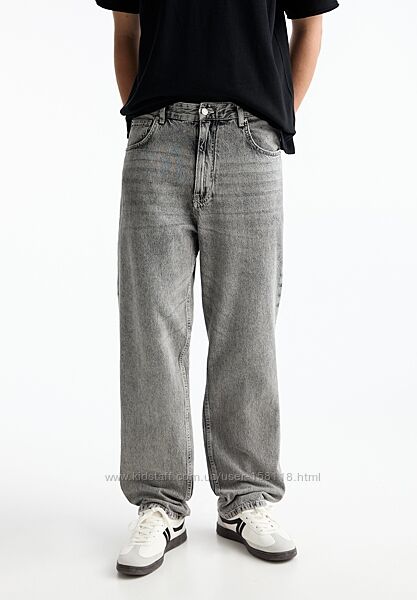 Джинси баггі Pull&Bear, baggy - розмір 34