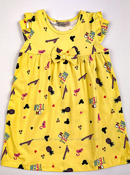 Платье для девочки Stella Kids Тропики 0217 - 5 цветов в наличии