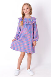 Сукня в клітку для дівчинки Mevis 4227- 3 кольори в наявності