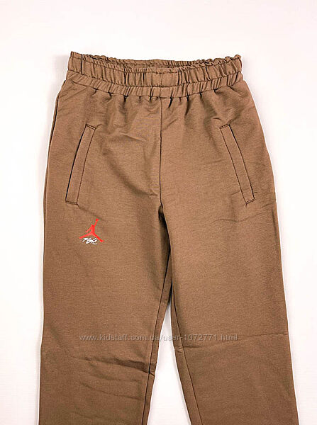Спортивные штаны для мальчика Kidzo коричневые 2108