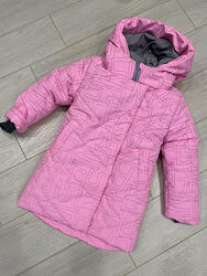 Куртка зимова для дівчинки Kidzo рожева 11-22 