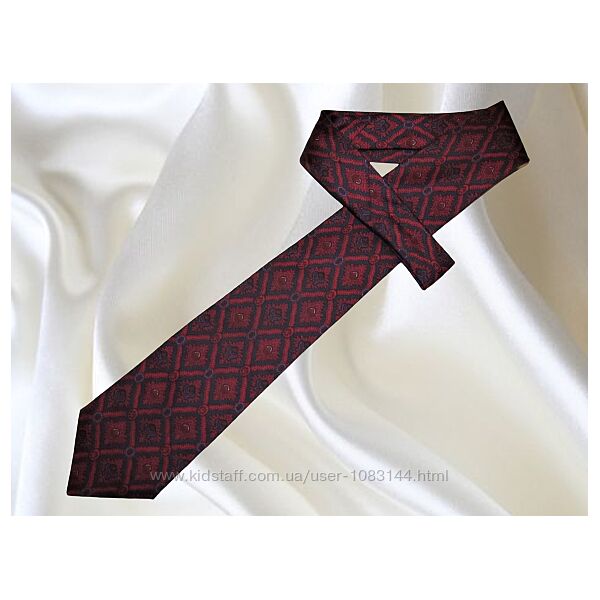 Yves Saint Laurent винтажный шёлковый галстук 