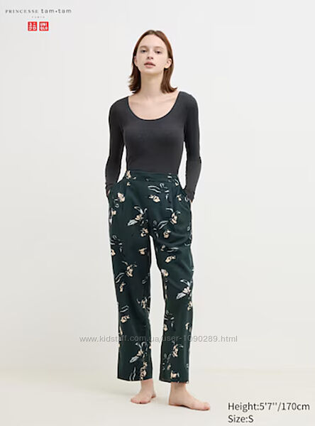 uniqlo брюки штани фланелеві